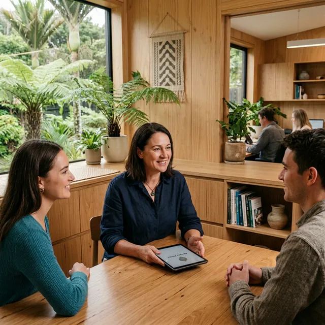 Kiwi consultant in a transparent conversation — Easy As Privacy and Security